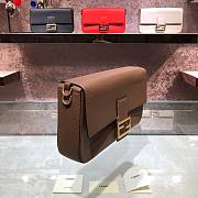 Fendi Baguette brown full grain leather bag 32cm - 2