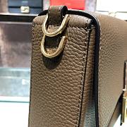 Fendi Baguette brown full grain leather bag 32cm - 4