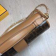 Fendi Baguette brown vintage chain bag 28cm - 6