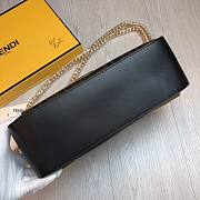 Fendi Baguette black vintage chain bag 28cm - 4