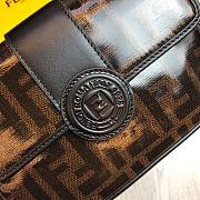 Fendi Baguette black vintage chain bag 19cm - 2