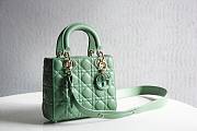 Dior Lady My AbcDior Lambskin Bag Green | M0538 - 1