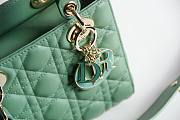 Dior Lady My AbcDior Lambskin Bag Green | M0538 - 4