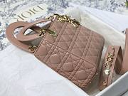 Dior Lady My AbcDior Lambskin Bag Beige | M0538 - 5