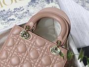 Dior Lady My AbcDior Lambskin Bag Beige | M0538 - 3