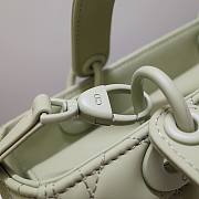 Dior Lady My AbcDior Lambskin Bag Gray 24cm | M0538 - 2