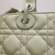 Dior Lady My AbcDior Lambskin Bag Gray 24cm | M0538 - 6
