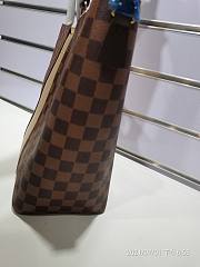 Louis Vuitton jersey noir chess beige - 2