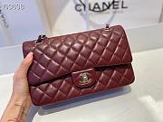 Chanel Classic Double Flap Bag Lambskin Metal Red | A01112 - 5