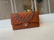 Chanel Classic Double Flap Bag Lambskin Metal Brown | A01112 - 1