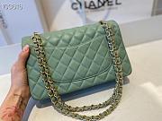 Chanel Classic Double Flap Bag Lambskin Golden Bright Blue | A01112 - 6