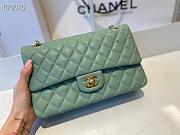 Chanel Classic Double Flap Bag Lambskin Golden Bright Blue | A01112 - 4