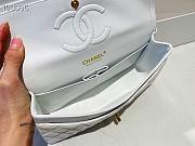 Chanel Classic Double Flap Bag Lambskin Golden White | A01112 - 4