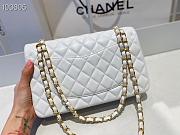 Chanel Classic Double Flap Bag Lambskin Golden White | A01112 - 5
