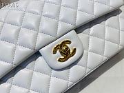 Chanel Classic Double Flap Bag Lambskin Golden White | A01112 - 6