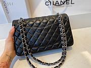 Chanel Classic Double Flap Bag Lambskin Metal Black  | A01112 - 5