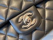 Chanel Classic Double Flap Bag Lambskin Metal Black  | A01112 - 6