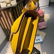 Hermes mini constance shoulder bag yellow  - 3