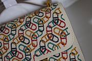 Hermes mini constance shoulder embroided white - 3