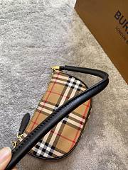 Burberry B Olympia Pouch Checked Shoulder Bag  - 4