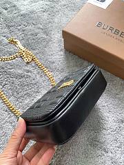 Burberry mini quilted Lola shoulder bag 17 black - 2