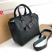 Burberry Medium Leather Block Detail Belt Bag 28cm - 6