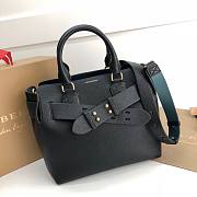 Burberry Medium Leather Block Detail Belt Bag 28cm - 5