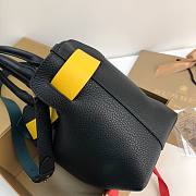 Burberry Medium Leather Block Detail Belt Bag 28cm Yellow - 4