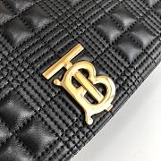 Burberry quilted Lola crossbody bag black - 6
