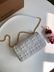 Burberry quilted Lola crossbody bag white - 6