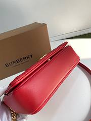 Burberry quilted Lola crossbody bag red - 4