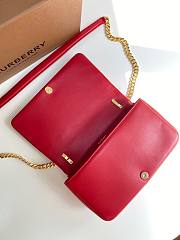 Burberry quilted Lola crossbody bag red - 3