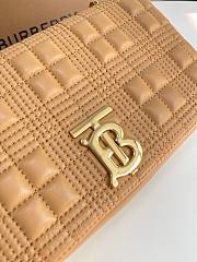 Burberry quilted Lola crossbody bag brown - 5