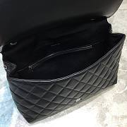 Balenciaga shoulder bag black metal hardware 37cm - 6