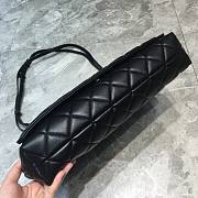 Balenciaga shoulder bag black metal hardware 37cm - 5