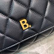 Balenciaga shoulder bag black large golden hardware 37cm - 6