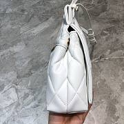Balenciaga shoulder bag white golden hardware 25cm - 5