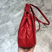 Balenciaga shoulder bag  red golden hardware 25cm - 4