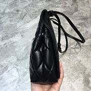 Balenciaga shoulder bag black metal hardware 25cm - 3