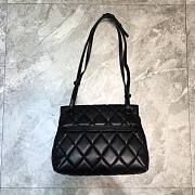 Balenciaga shoulder bag black black hardware 25cm - 3