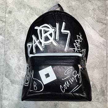 Balenciaga graffiti backpack 01