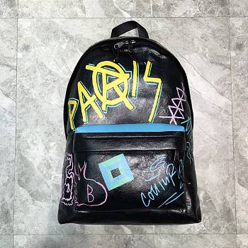 Balenciaga graffiti backpack 02