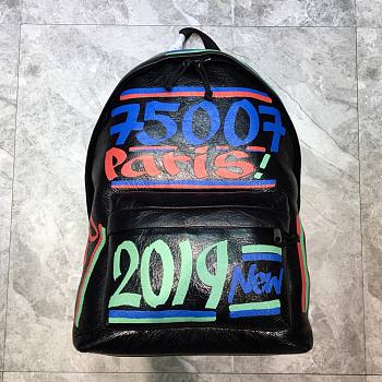 Balenciaga graffiti backpack 03