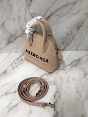 Balenciaga Ville Top Handle Bag Black / Brown 18cm - 2