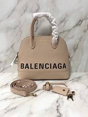 Balenciaga Ville Top Handle Bag Black / Brown 26cm - 1