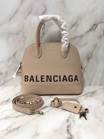 Balenciaga Ville Top Handle Bag Black / Brown 26cm