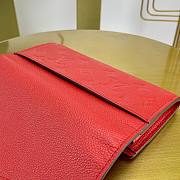 LV Sarah Long Wallet Red | M61182 - 4