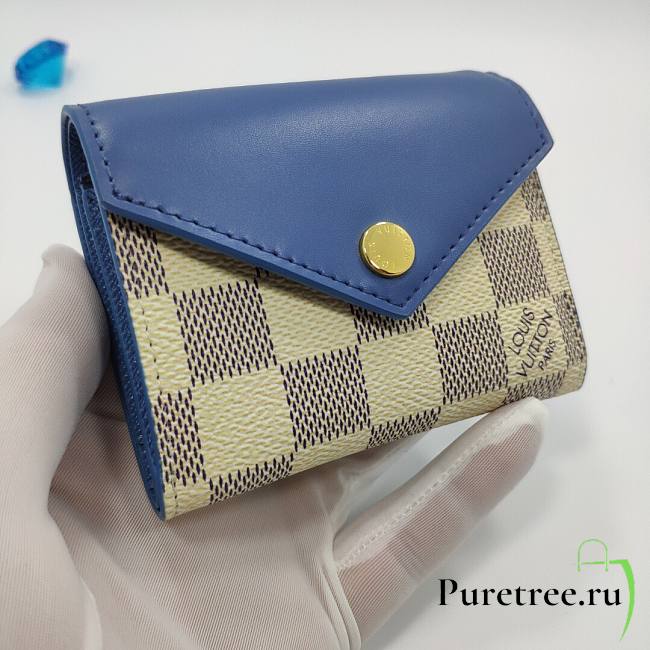 LV ZOE Damier Blue Wallet | N60168  - 1