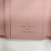 LV ZOE Damier Pink Wallet | N60168 - 5