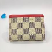 LV ZOE Damier Red Wallet | N60168 - 5